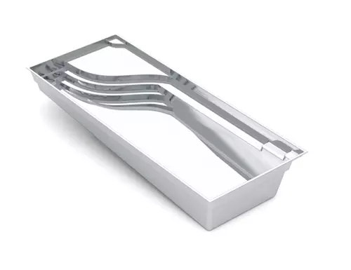 The Wave™ Fiberglass Pool 3D image